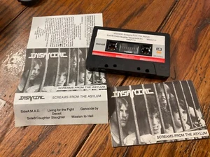 INSANIAC Original DEMO TAPE SCREAMS 1985 THRASH METAL RARITY - Picture 1 of 1