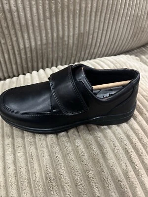 Hush Puppies Gavin Boys Various Size Black Formal Shoes - Image 1 of 3