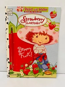 Strawberry Shortcake Paint w/ Water Book to Color NEW 2003 Dalmatian Press BIN65 - Picture 1 of 10