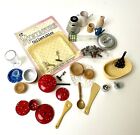 Misc Lot Of Dollhouse Miniature Dishes, Cookware