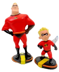 Gli Incredibili - Bullyland 12640+12643 "Bob e Flash Parr" - Imagen 1 de 5