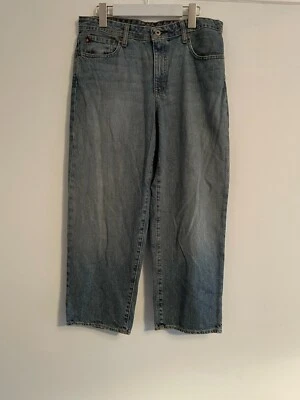 RALPH LAUREN JEANS (197) WOMEN'S  USED SIZE 8 30" WAIST 30/27 - Image 1 of 2