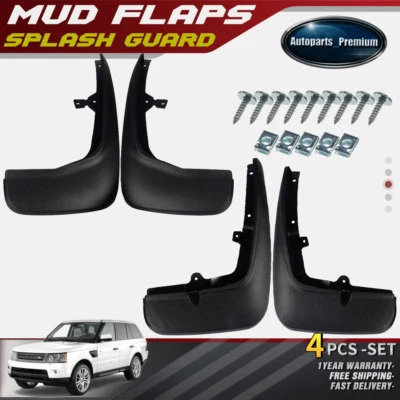 4x Guardabarros guardabarros guardabarros para Land Rover Range Rover Sport 2006-2013 Foto 1 de 4