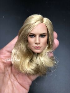 1/6 scale Head Sculpt B Captain Marvel Brie Larson for 12'' Female Figure Doll