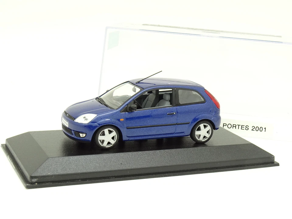 Minichamps 1/43 - Ford Fiesta 3 Porte 2001 Blu - Immagine 1 di 1