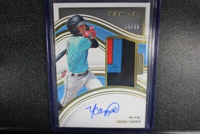 2023 Panini Immaculate Prospect Patch Auto /99 Yiddi Cappe Patch Auto - Image 1 of 2