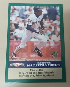 1995 Milwaukee Brewers Police Cards - All Sports Inc & Repap Wisconsin Fox .... - Bild 1 von 18