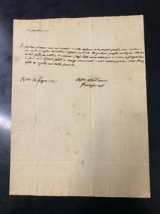 Lettera autografa di Francesco Cassi - Picture 1 of 2