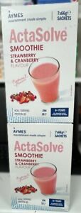 2 X ActaSolve Smoothie Strawberry & Cranberry Flavour 