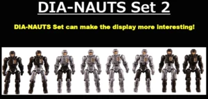 TAKARATOMY Diaclone Reboot: DA-04-2 Dia-Nautas Set 2 TAKARATOMY Mall Exclusive - Imagen 1 de 2
