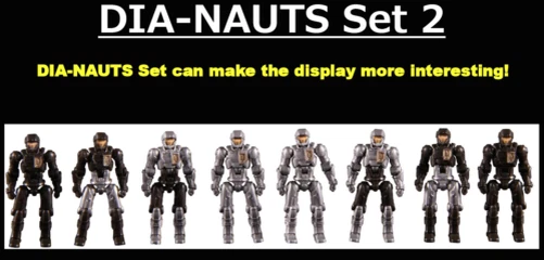 TAKARATOMY Diaclone Reboot: DA-04-2 Dia-Nautas Set 2 TAKARATOMY Mall Exclusive - Imagen 1 de 2