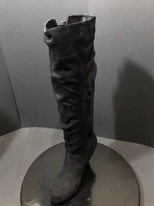 NEW Zigi Soho Cadall Black Fabric Knee High Boots Women Size US 7 M - Picture 1 of 8