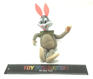 1971 Pull String Talking Looney Tunes Bugs Bunny -Funciona- - Imagen 1 de 5