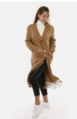 Pinko Tweed Boucle пальто в итальянский размер 40 (размер США S) новый с Ярлыками Рекомендуемая розничная цена производителя $398 - Изображение 1 из 4