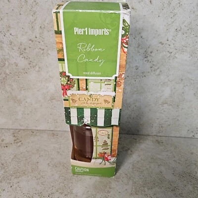 Pier One Ribbon Candy Reed Diffuser Set Home Fragrance 6.7 Fl Oz.  - Image 1 of 4