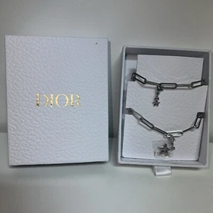Dior Charm with STARS & CD LOGO Limited Edition Silver Chain ๐ - Picture 1 of 5