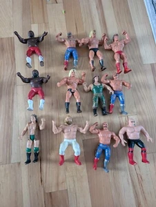 WWF LJN Lote de 12 Figuras de Lucha de Colección Juguetes Wwe - Imagen 1 de 9