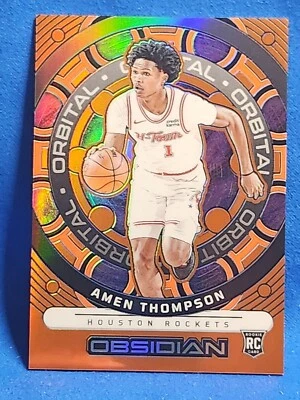 Amen Thompson Orbital Orange Flood /75 RC 2023-24 Obsidian - Image 1 of 2