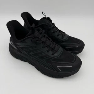 Allswifit Herren Gr. 11,5 Schwarz Laufschuhe Slipper Walkingschuhe Running - Bild 1 von 9