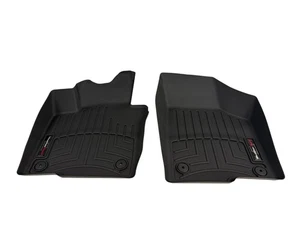 WeatherTech 443381 Front FloorLiner Black Fits 2012–2019 VW Jetta / Beetle / GLI - Picture 1 of 6