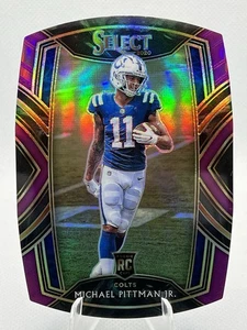 2020 Panini Select - [Base] - Purple Prizm Die-Cut #262 - Michael Pittman Jr. RC - Bild 1 von 2