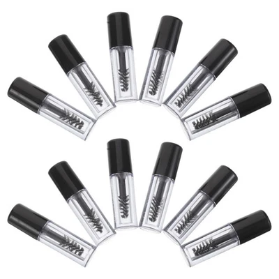  Lot de 12 tubes de mascara vides : mini tubes de mascara rechargeables avec - Photo 1/4