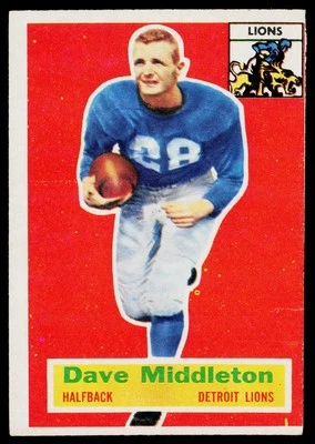 1956 Topps Set-Break #68 Dave Middleton, Excellent , (HUCK'S) - Image 1 of 2