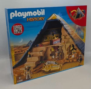 PLAYMOBIL 5386 Pyramide des Pharao History Ägypten Pharao Mumie Schatz NEU - Bild 1 von 10