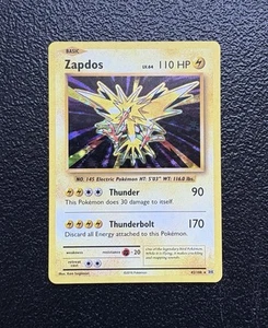 Pokémon TCG - Zapdos 42/108 - Vintage Holo Rare - XY Evolutions *NM/LP - Picture 1 of 3