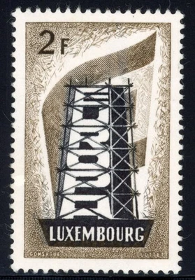 Luxembourg 1956 Europa Scott# 318 Mint XF No Gum - Image 1 of 2