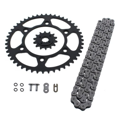 1993-2013 Honda XR650L 650 L O anel corrente e roda dentada preta 14/48 114L - Imagem 1 de 4
