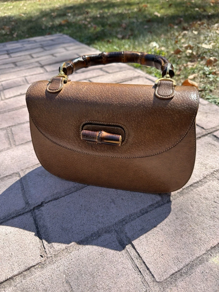 Gucci Bamboo Turn Lock Bags & Handbags for Women for sale | eBay
