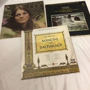 Vintage vinyl LPs: Judy Collins; Best of Mancini; The Sea by Anita Kerr & Rod M - Picture 1 of 9