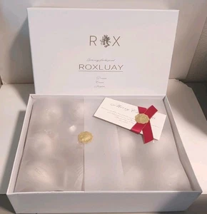 12 Piece Satin Christmas Ball Ornaments Luxury Silk Tree Champagne Roxluay NEW! - Picture 1 of 8