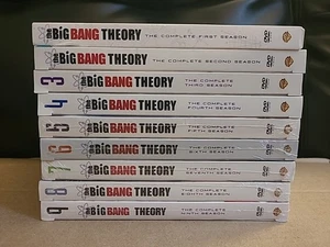 The Big Bang Theory Seasons 1-9 DVD Seasons 5-9 Are Brand New Sealed  - Imagen 1 de 1
