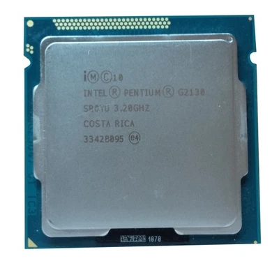 Intel Pentium G2130 3.20 GHz LGA 1155 Desktop CPU Processor SR0YU - Image 1 of 2