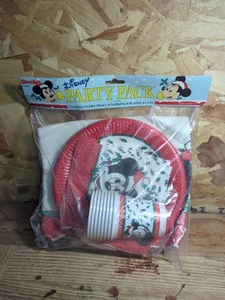 Deeko Disney Party Pack Años 80 Vintage Navidad Mickey Mouse Hecho en Reino Unido Nuevo  - Imagen 1 de 7