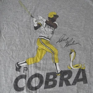 Dave Parker PIttsburgh Pirates COBRA XL Wright & Ditson grau Shirt Trikot HOF - Bild 1 von 11