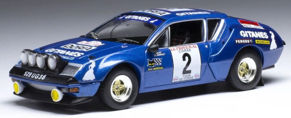 IXO масштаб 1:43 Alpine A310 #2 Gitanes Tour de Corse 1976 J-C.Andruet/Biche - Изображение 1 из 1