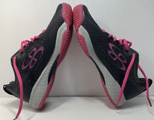Boombah BB Mujer 9 Negro Rosa Gris Atlético Zapatos para Correr Tenis BM16016 - Imagen 1 de 8