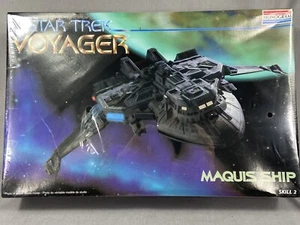 NEW 1995 Monogram Star Trek Voyager MAQUIS SHIP Model Kit FACTORY SEALED Skill 2 - Picture 1 of 7