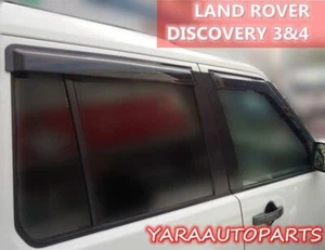QUALITY Weather shields  Window visors for LAND ROVER DISCOVERY 3  2004-2017 - Picture 1 of 12
