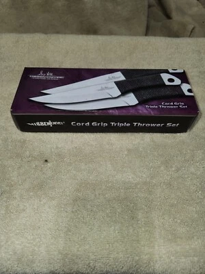 Hibben GH0949- Cord Grip throwing knife set-discontinued - Image 1 of 4