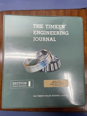 The Timken Engineering Journal - Section 1 - General Information Binder - Image 1 of 4
