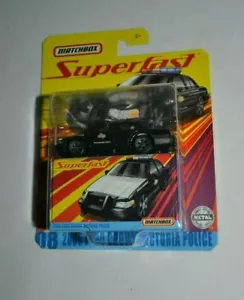 2020 MATCHBOX SUPERFAST - 2006 FORD CROWN VICTORIA POLICE - TEXAS HIGHWAY PATROL - Picture 1 of 5