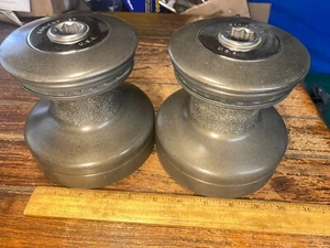 BEAUTIFUL PAIR BARIENT 20 WINCHES W/BARTON "WINCHERS" (MAKE THEM SELF TAILING) - Picture 1 of 12