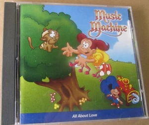 MUSIC MACHINE - All About Love CD 1998 JULIE & BUDDY MILLER Ron Krueger Lyrics - Picture 1 of 3