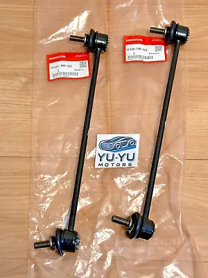 Acura Genuine ILX Honda Civic 12-15 Front Stabilizer Link Left Right Pair OEM - Image 1 of 4