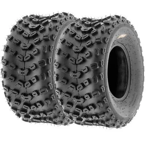 Set 2 SunF 18x10.5-9 18x10.5x9 18x10.50-9 Sport ATV Tires All Terrain 6 PR A005 - Picture 1 of 12