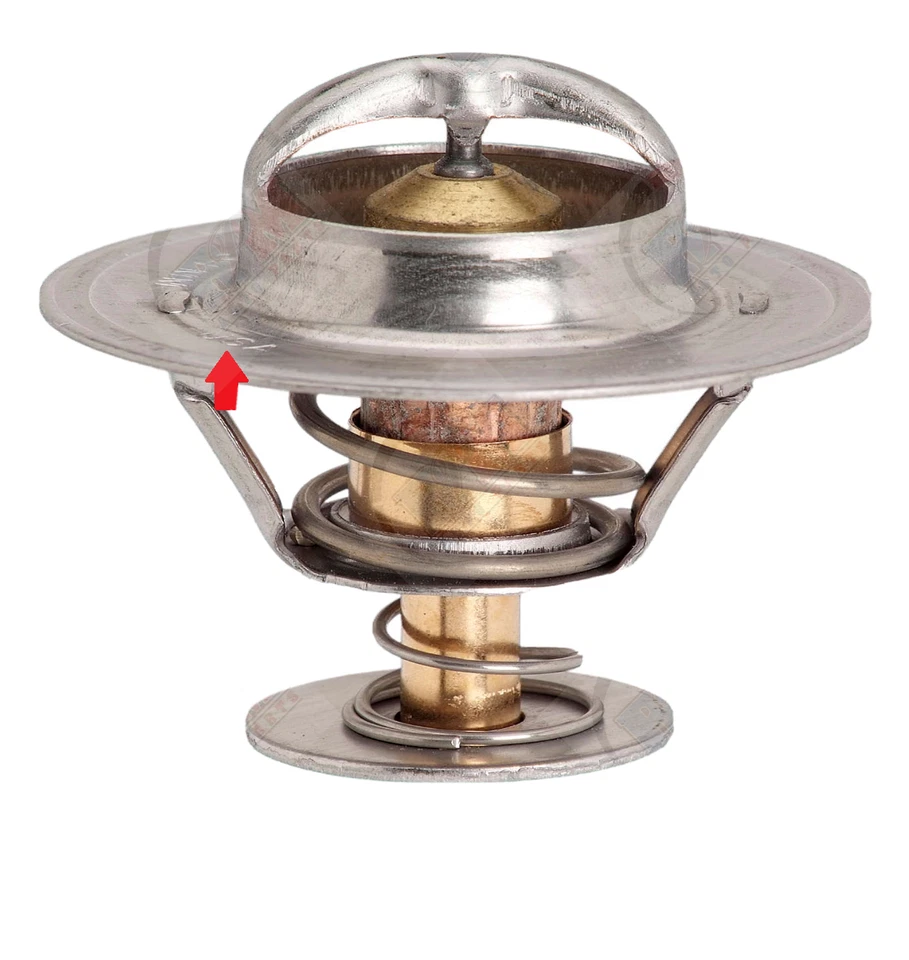 Coolant Thermostat OE Temperature for 1997-2010 Ford F-150 4.2L V6 5.4L 4.6L V8 - Image 1 of 1